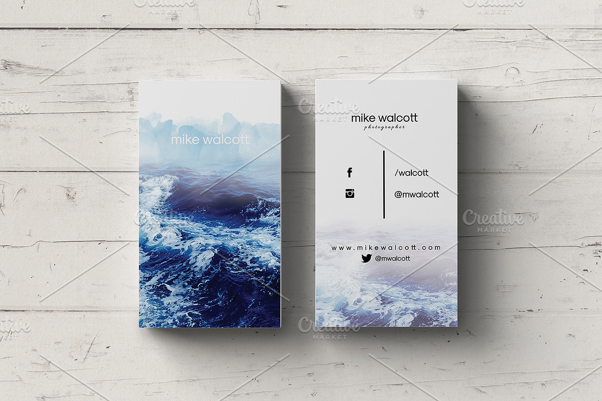 Photographer Business Card template preview 6