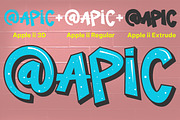 Apple ii - Display Font, a Font by Fontcastle (Thumbnail 4 of 8)