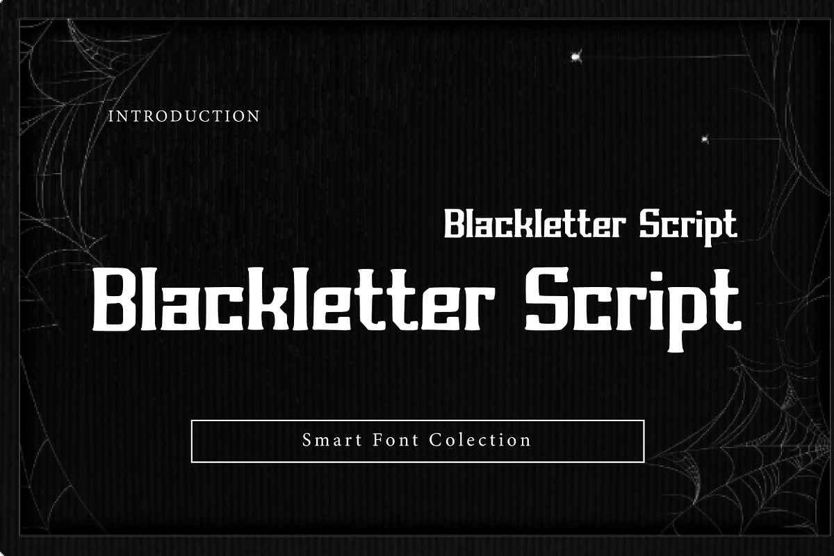 Blackletter Script, a Blackletter Font by Wow Magic (Photo 1 of 3)