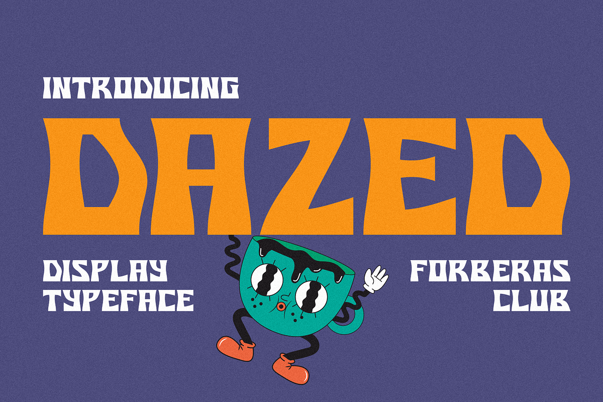Dazed Font, a Blackletter Font by Forberas Club (Photo 1 of 8)