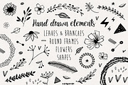 Hand drawn elements collection, an Object Graphic by MiraBell (Thumbnail 1 of 5)