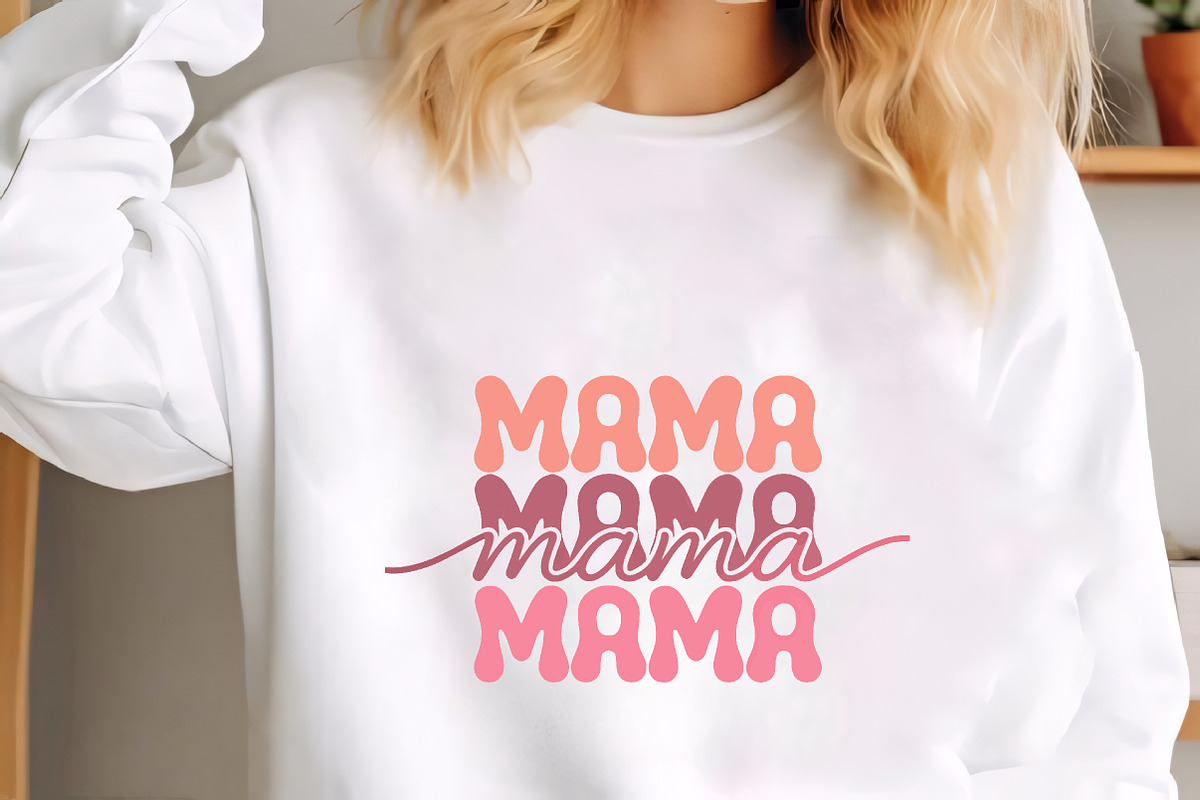 Mama mama mama retro style mother_s, an Illustration by CrexoraLab (Photo 2 of 4)