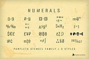 Panfleta Stencil -3 fonts-, a Sans Serif Font by deFharo (Thumbnail 7 of 9)