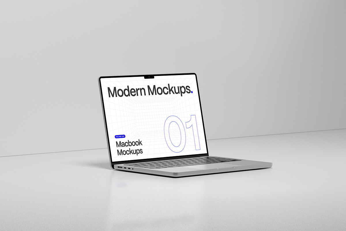Minimal Macbook Mockups Vol 1, a Mac Mockup by Modern Mockups (Photo 15 of 17)