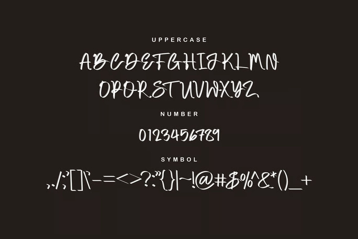 Banhoc, a Handwritten Font by Auliacreative (Photo 3 of 3)