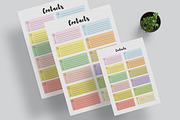Contact Information Sheet, a Stationery Template by Amit Debnath (Thumbnail 6 of 7)