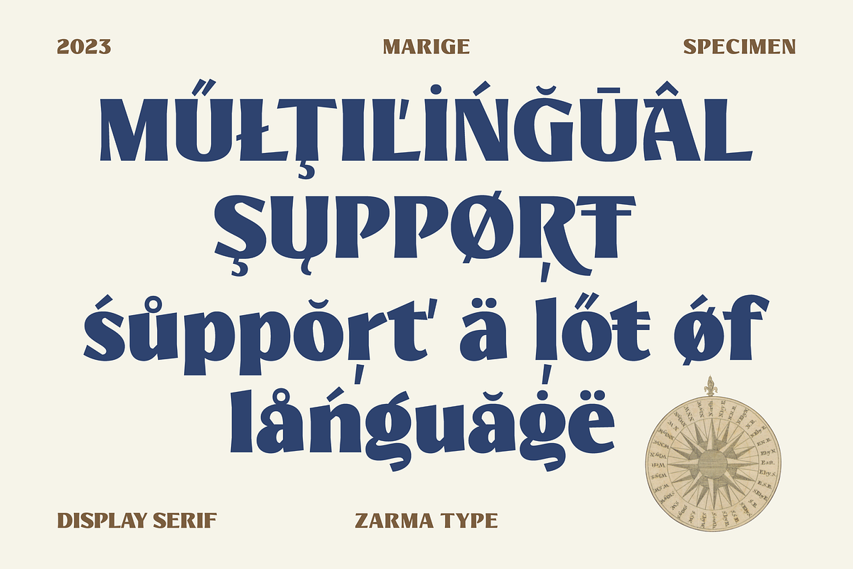 Marige - Modern Display Serif Font, a Serif Font by Zarma Type (Photo 10 of 12)