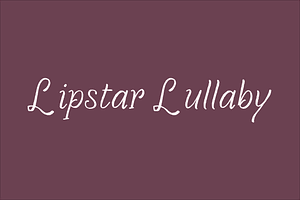 Lipstar Lullaby