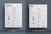 Clean Resume/Cv Template Volume 8, a Resume Template by TheResumeCreator (Thumbnail 4 of 6)