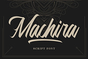 Machira | Script Font, a Script Font by Lemonthe (Thumbnail 1 of 6)