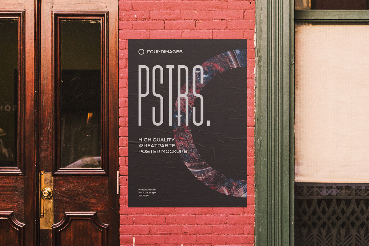 34 poster mockup bundle, an Advertising Mockup by FoundImages (Photo 19 of 34)