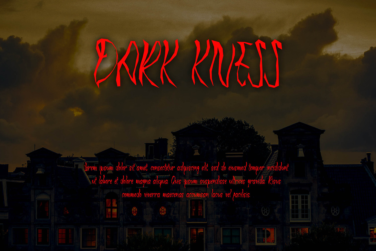 JUMPKIN - Halloween Horror Font, a Script Font by NTC Graphic (Photo 2 of 9)