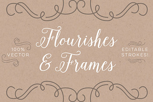 Vector Flourishes And Frames