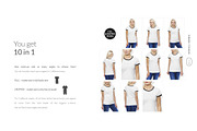 Women T-Shirt Mockups Set FREE DEMO, a Books & Magazine Mockup by Apparel_Mockups (Thumbnail 10 of 27)