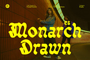 CS Monarch Drawn, a Blackletter Font by Craft Supply Co. (Thumbnail 1 of 8)