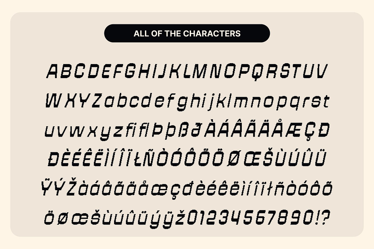 CS Algoma Pixel, a Sans Serif Font by Craft Supply Co. (Photo 8 of 8)
