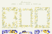 Spring Garden Illustration & Pattern, a Decorative Illustration by OkPen (Thumbnail 5 of 10)
