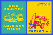 Junoa - Retro Display Font, a Sans Serif Font by HAN (Thumbnail 8 of 10)