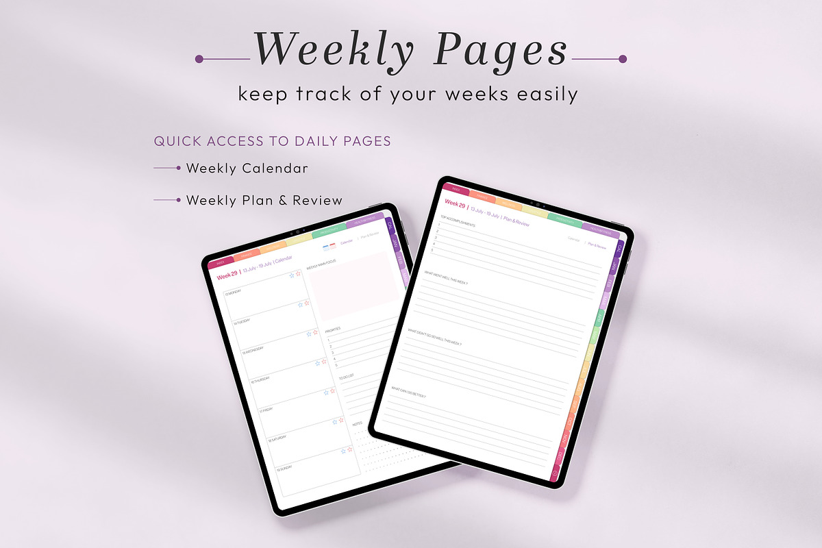 2026 All-in-One Digital Planner, a Templates & Theme by Sahara (Photo 5 of 12)