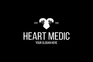 Heart medical Logo