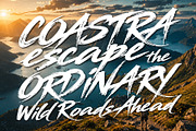 Coastra - Freedom to Roam, a Handwritten Font by HypeWorksCo (Thumbnail 1 of 13)