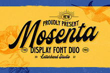 Mosenta - Display Font Duo