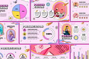 Retro Pink 90's Powerpoint Template, a Presentation Template by SKY CREATION (Thumbnail 5 of 6)
