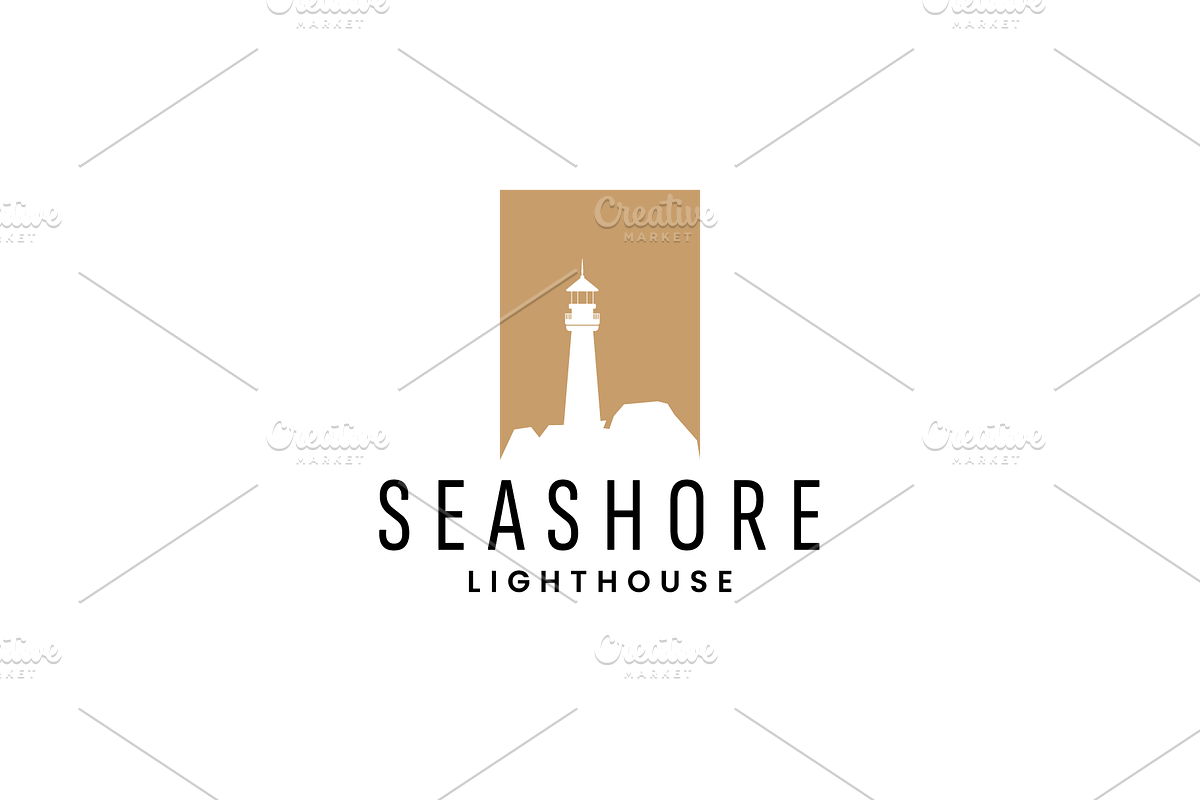 Seashore logo template illustration, a Branding & Logo Template by Dyn Studio (Photo 2 of 2)