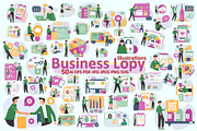 Creative Business Loopy Vectors., an Illustration by Vector Portal (Thumbnail 1 of 5)