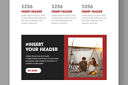 Responsive Email Newsletter Template, a Landing Page Template by MightyDesign (Thumbnail 4 of 9)