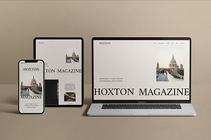 Hoxton Squarespace Website Template