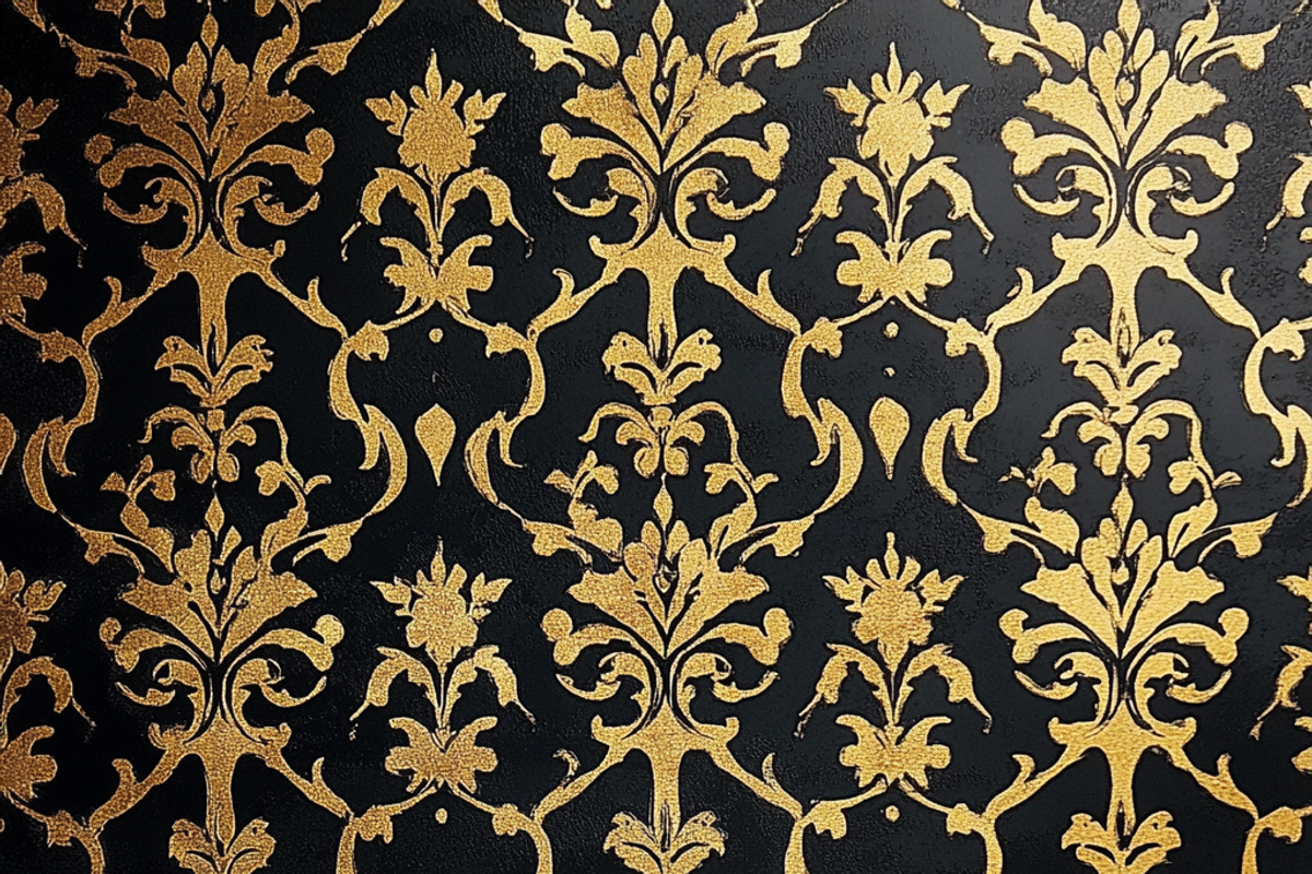Black & Gold Opulence, a Background Graphic by Printable Treasure (Photo 8 of 9)