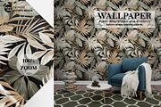 Exotic Foliage Print Pattern, a Pattern Graphic by VOVU Studio (Thumbnail 2 of 8)