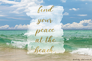 Beach Day Script, a Script Font by Beck McCormick (Thumbnail 6 of 11)