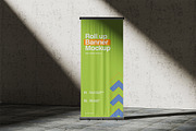 Roll Up Banner Mockup, an Advertising Mockup by SimpangGraphics (Thumbnail 2 of 4)