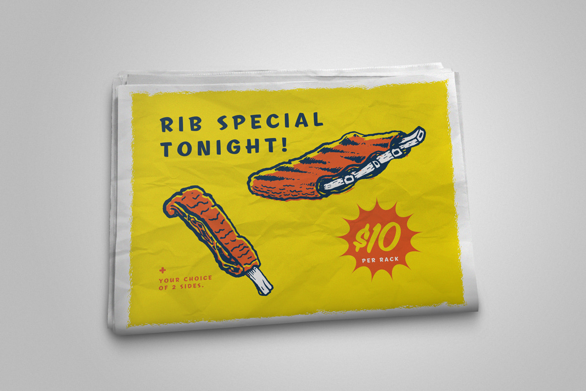 BBQ Cookout Vector Set, a Food Illustration by Illustrated Everything (Photo 3 of 3)