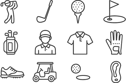Vector illustration of golf, a Sport Illustration by ZinetroN