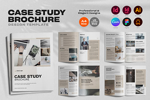 Case Study Brochure Canva Template