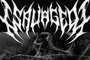 Kreanox | Black Metal Font, a Blackletter Font by Denustudios (Thumbnail 3 of 12)