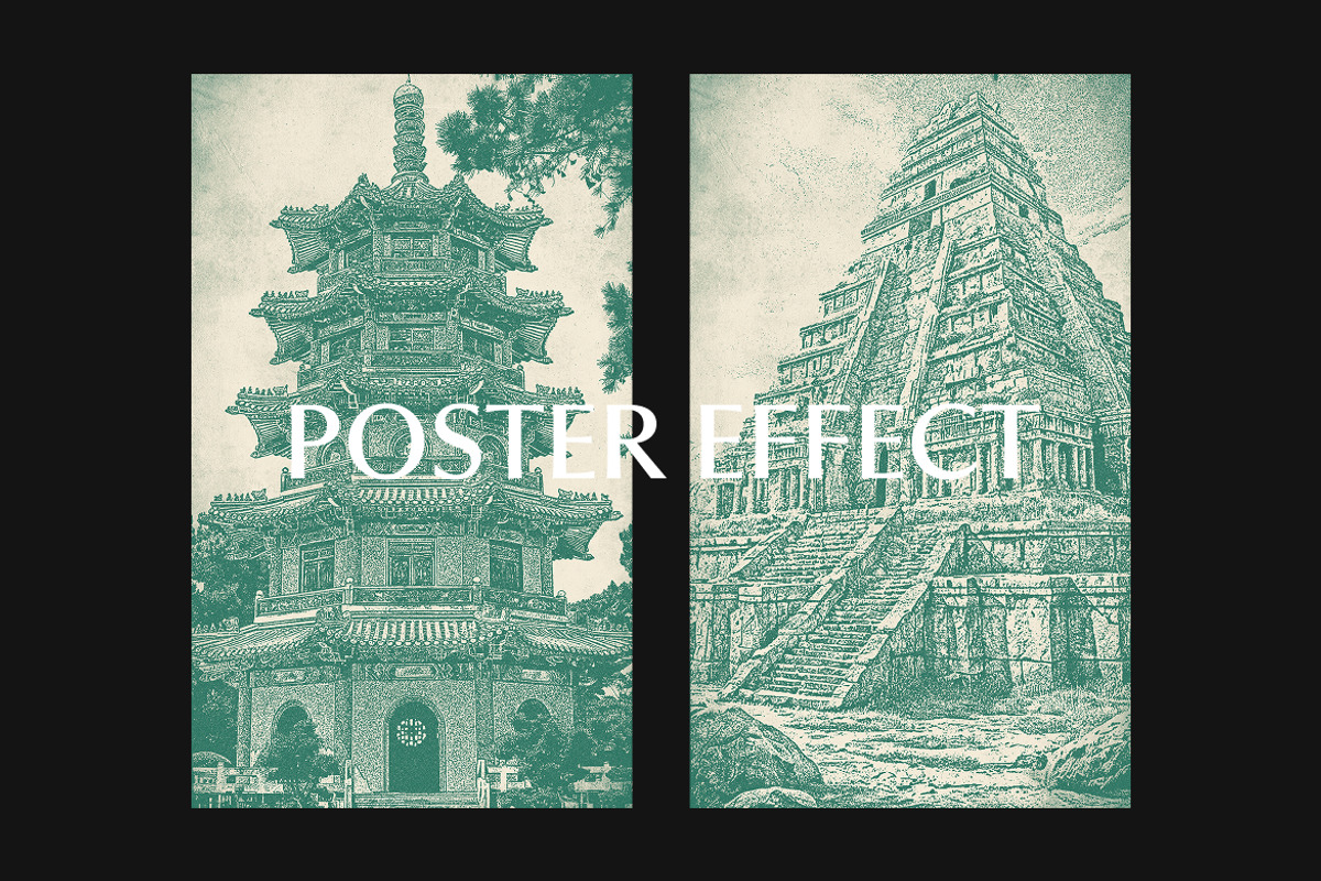 Grain Stamp Photo Effect, a Layer Style Add-On by dokudokunomi (Photo 3 of 5)