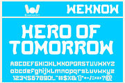 Sunshine font, a Font by weknow (Thumbnail 5 of 8)