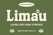 CS Limau – Bold Font, a Serif Font by Craft Supply Co. (Thumbnail 1 of 8)