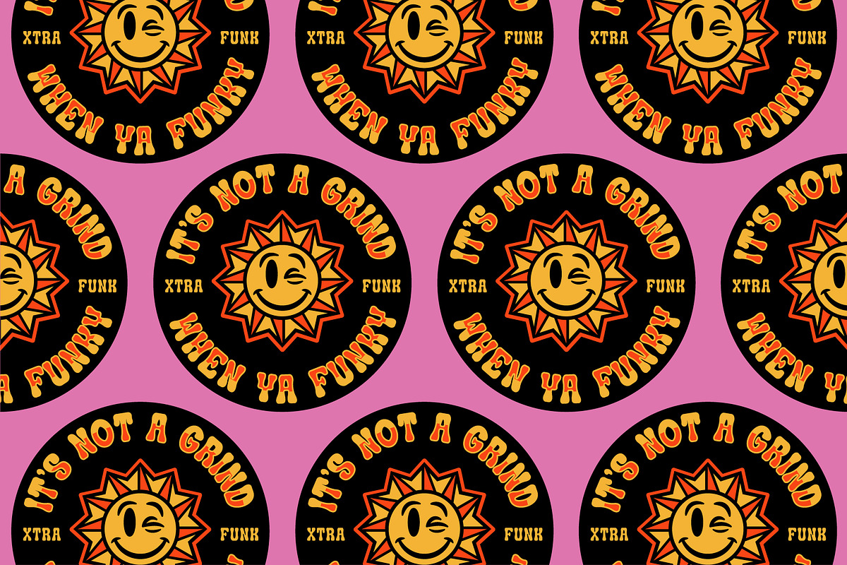 Xtra Funk Font Family, a Font by Brethrendesignco (Photo 4 of 5)