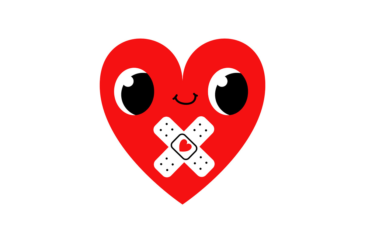 Cute Blood Donation Heart, a Healthcare Illustration by the_myro (Photo 7 of 7)