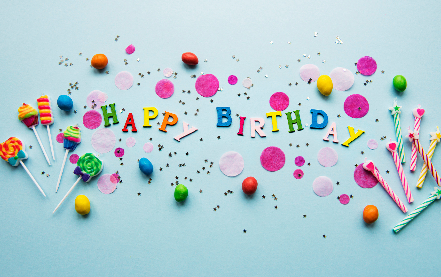 Happy birthday background containing text, letter, and happy birthday ...