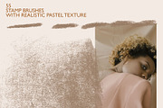 PASTEL stamps Photoshop/Procreate, a Brush Add-On by Andreen (Thumbnail 2 of 8)