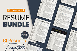 Professional Resume/ CV Bundle