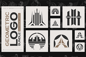 Geometric Logo Bundle Vol. 3, a Branding & Logo Template by bandxist