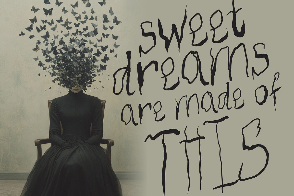 Scratched Stories - Halloween Script, a Handwritten Font by Struvictory.art (Photo 2 of 9)