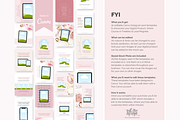 30Instagram Promotion Post Templates, a Social Media Template by With Love Monique (Thumbnail 6 of 9)